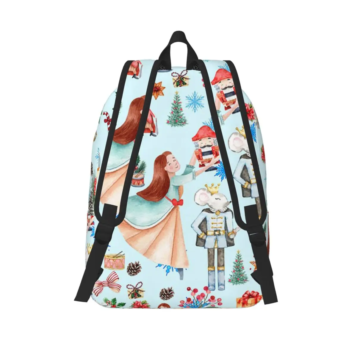 حقيبة ظهر أنيقة للحفلات على شكل كسارة البندق، حقيبة ظهر ذات سعة كبيرة للأولاد والبنات، حقيبة كتب مدرسية، حقائب كتف للرجال والنساء