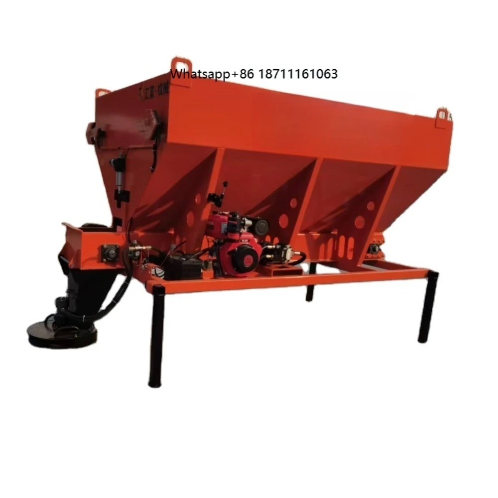 Salt Spreader High Quality 4m³ Truck Mounted Snow Removal Machine Deicing Agent Spreader for Municipal Road Maintenance