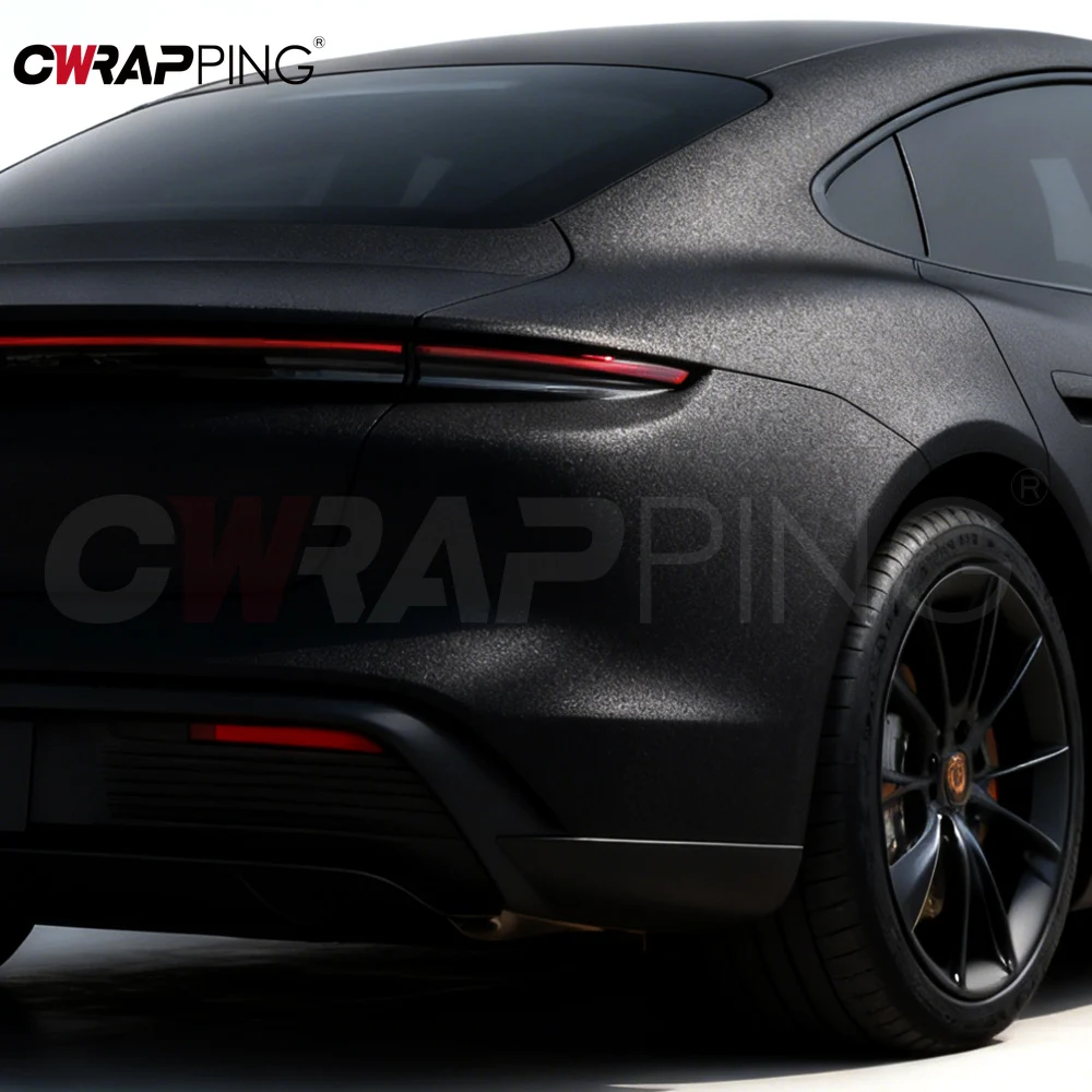 Car Wrapping Sticker Matte Black Film Accessories Auto Automotive Vinyl Paper for Car Bodies Waterproof Paint Motorcycles Wrap