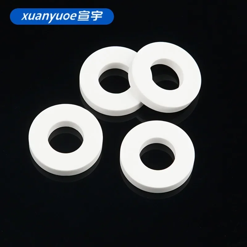 M2 M3 M4 M5 M6 M8 M10 Alumina Ceramic Washer High Temperature Resistant Insulating Gasket Alumina Spacer