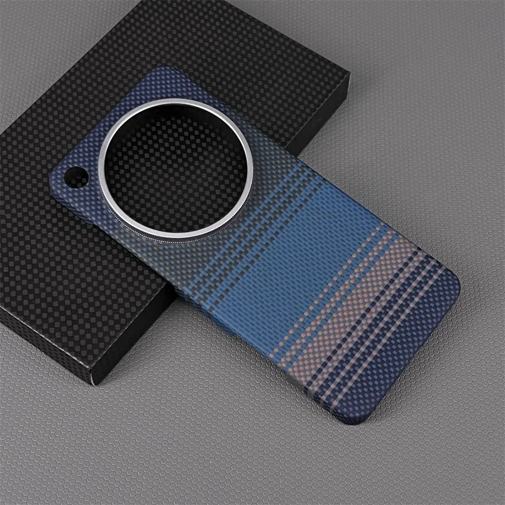 Phone Case for OPPO Find X9 Ultra Kevlar Carbon Fiber Luxury Business Aramid Fiber Ultra-thin Cover for Oppo Find X9Ultra Shell