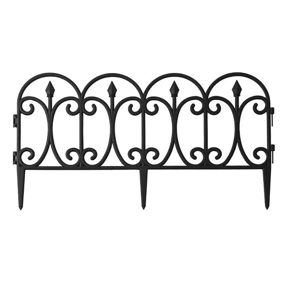 5piece Safety Garden Edging Border Plants Secure With Detachable Fence Durability Landscape Fence