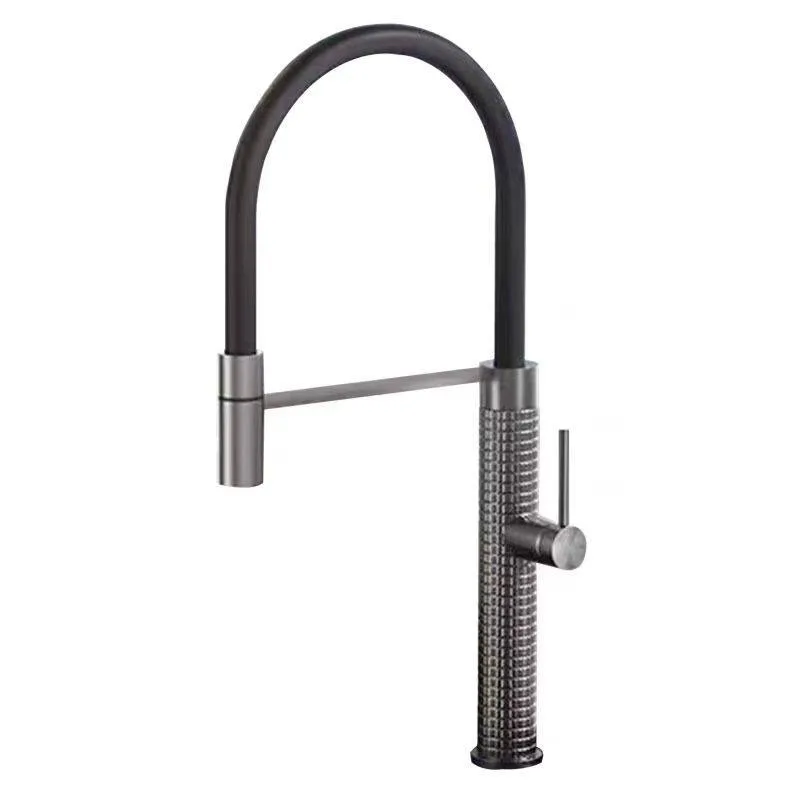 Looook Store Kitchen Faucet, Anti-splash Pull Down Sprayer Hot Cold All Copper Universal Rotating Sink Tap