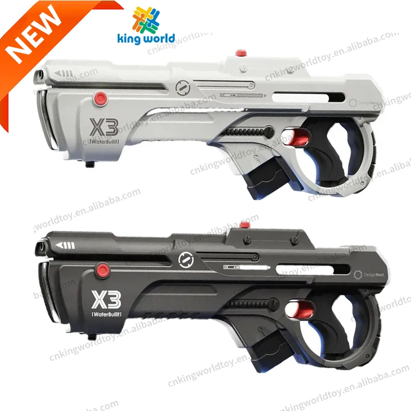 

New Arrivals 2024 X3 GUN Strong Power Electric Watergun Automatic Big Capacity Long Range Water gun Water Gun Electric