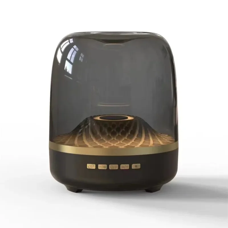 Subwoofer Scatola audio in vetro colorato Altoparlante Bluetooth Altoparlante per computer wireless ad alto volume domestico Altoparlante Tronsmart per pubblico