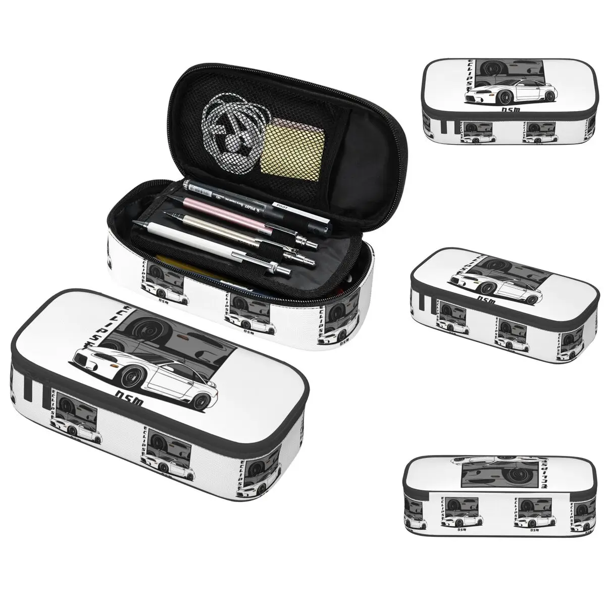 الكسوف 2G DSM مقلمة حمراء للطلاب صندوق القلم المدرسية حقيبة أقلام رصاص لوازم مكتبية حقيبة حامل القلم