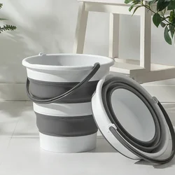 Collapsible Buckets 15/5/10l Mop Cleaning Bucket With Handle Folding Foldable Water Buckets For Outdoor Garden Fishing