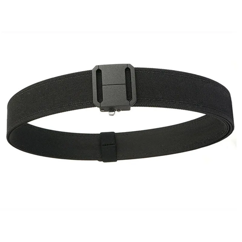 

Жесткий тактический ремень с храповым механизмом, сплав, автоматическая пряжка, нейлоновый подвесной ремень для пистолета, уличный охотничий несущий пояс, ремень IPSC