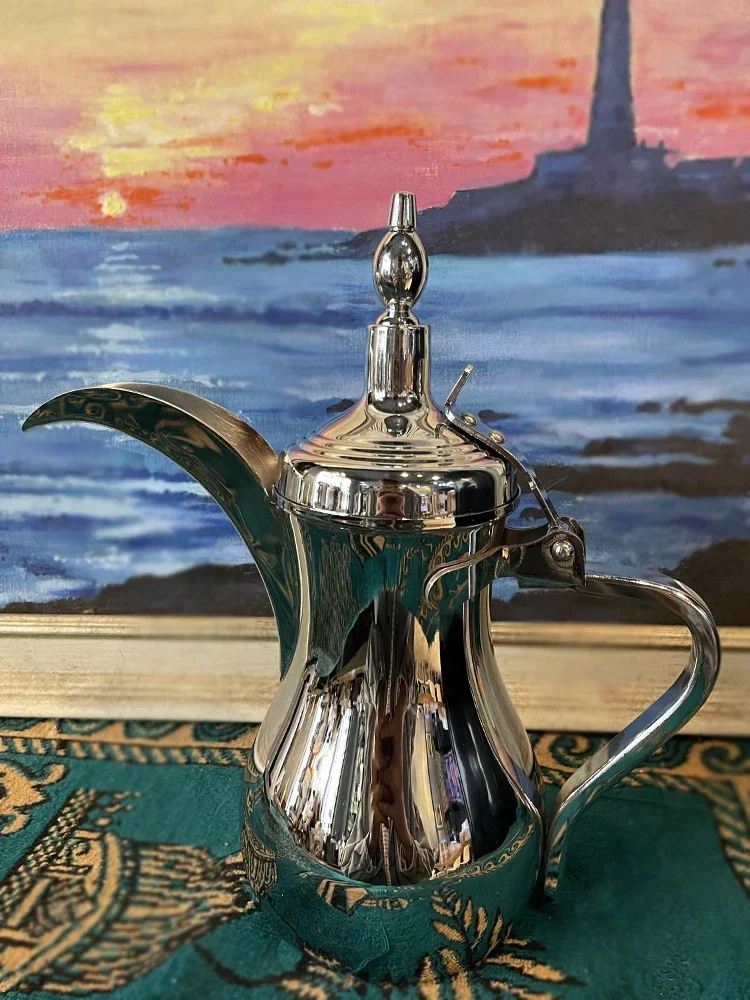 Imagem -04 - Portátil Arabian Coffee Pot Pote de Café Espresso Artesanal Turco Sharing Pot