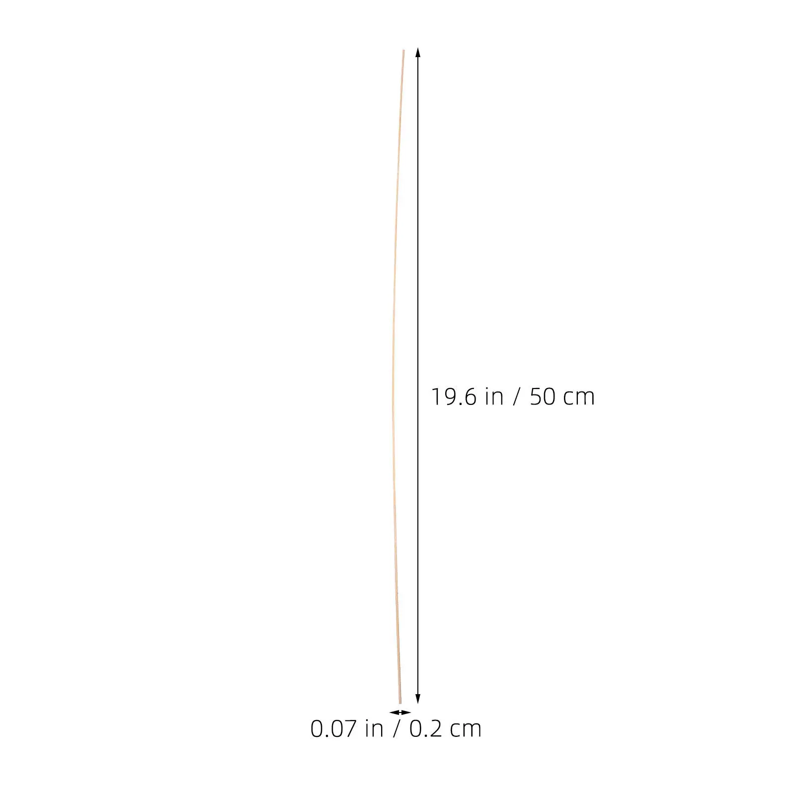 50pcs Bamboo Kite Support Sticks – Lightweight, Strong & Flexible Craft Rods for DIY Kite Making and Outdoor Use