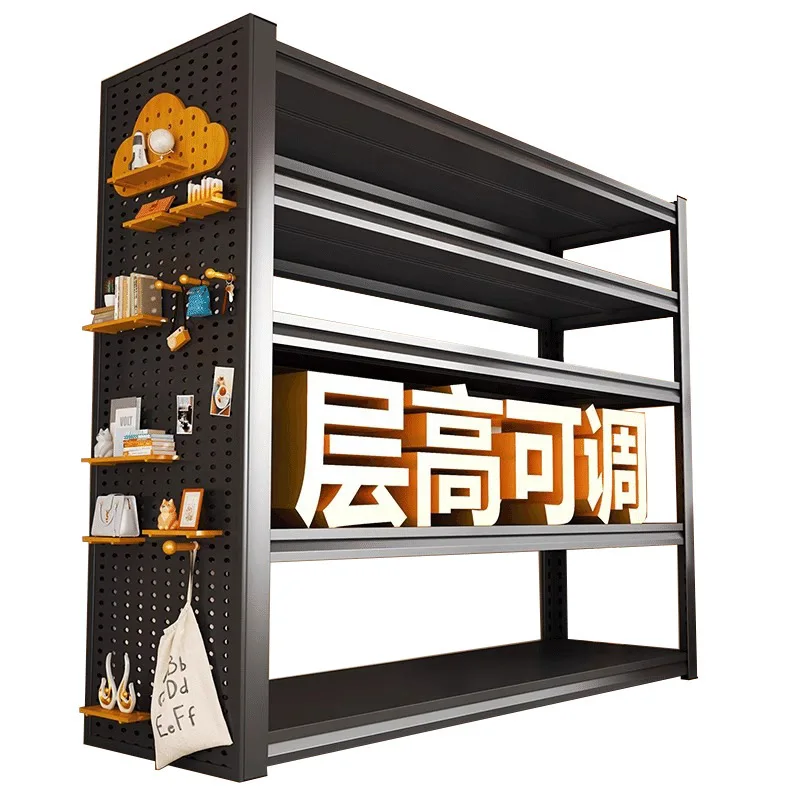 Steel shelves Multi-layer household shelves Balcony storage room storage racks