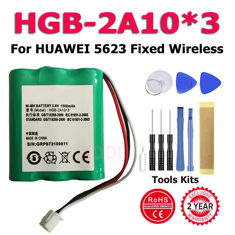 HGB-15AAx3 Battery HGB-2A10x3 Batteries For HUAWEI 5623 Fixed Wireless Phone ETS3125i E5172 ETS5623 2222+515H E5172s-515+ Tool