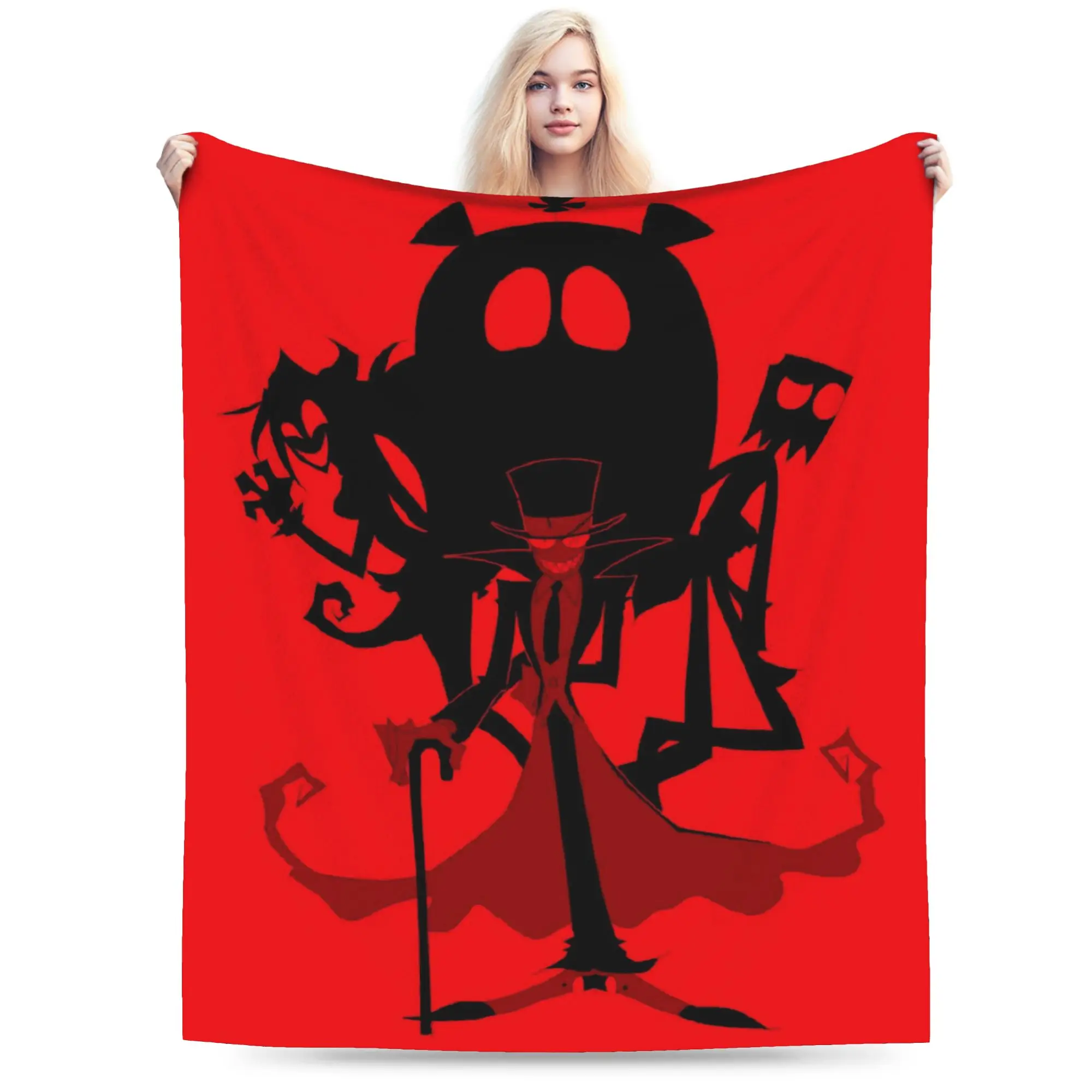 Cozy Villainous Comdy Blanket Merch Sofa Decorative  Blanket Throw Super Warm Fleece for Travel
