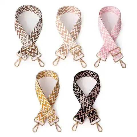 Nylon Wide Bag Belt Strap Adjustable Women Crossbody Strap Soft Accessories Replacement Strap Handbag Strap Chain Bag Strap