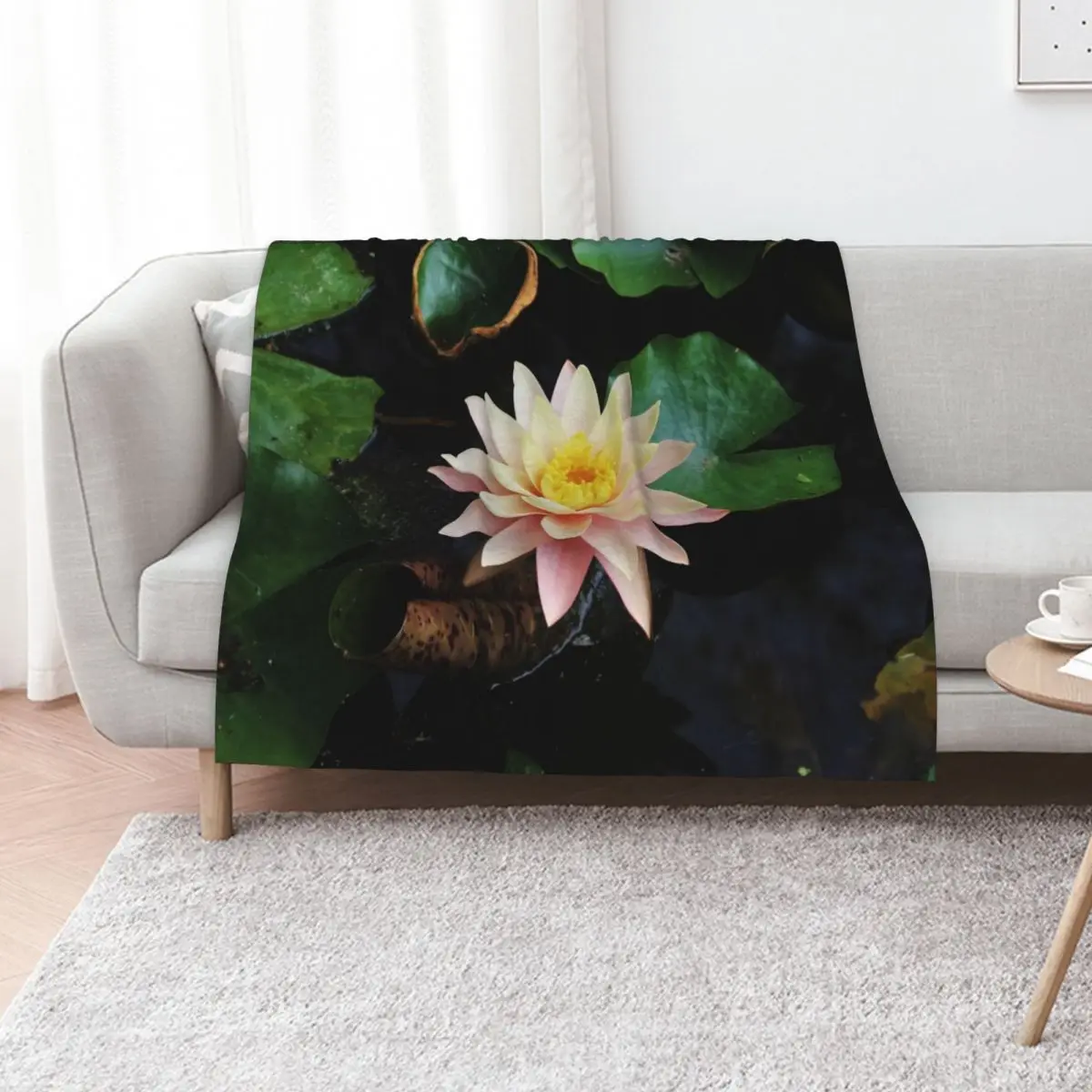 

Water Lily 2 Throw Blanket For Decorative Sofa christmas decoration Soft Plaid Weighted Blankets