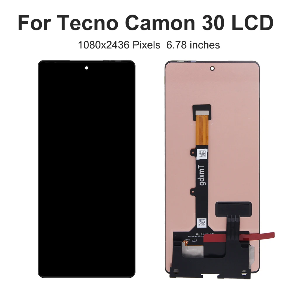 6.78''For Tecno Camon 30 For Camon30 4G CL6 CL6k LCD Display Touch Screen Digitizer Assembly Replacement