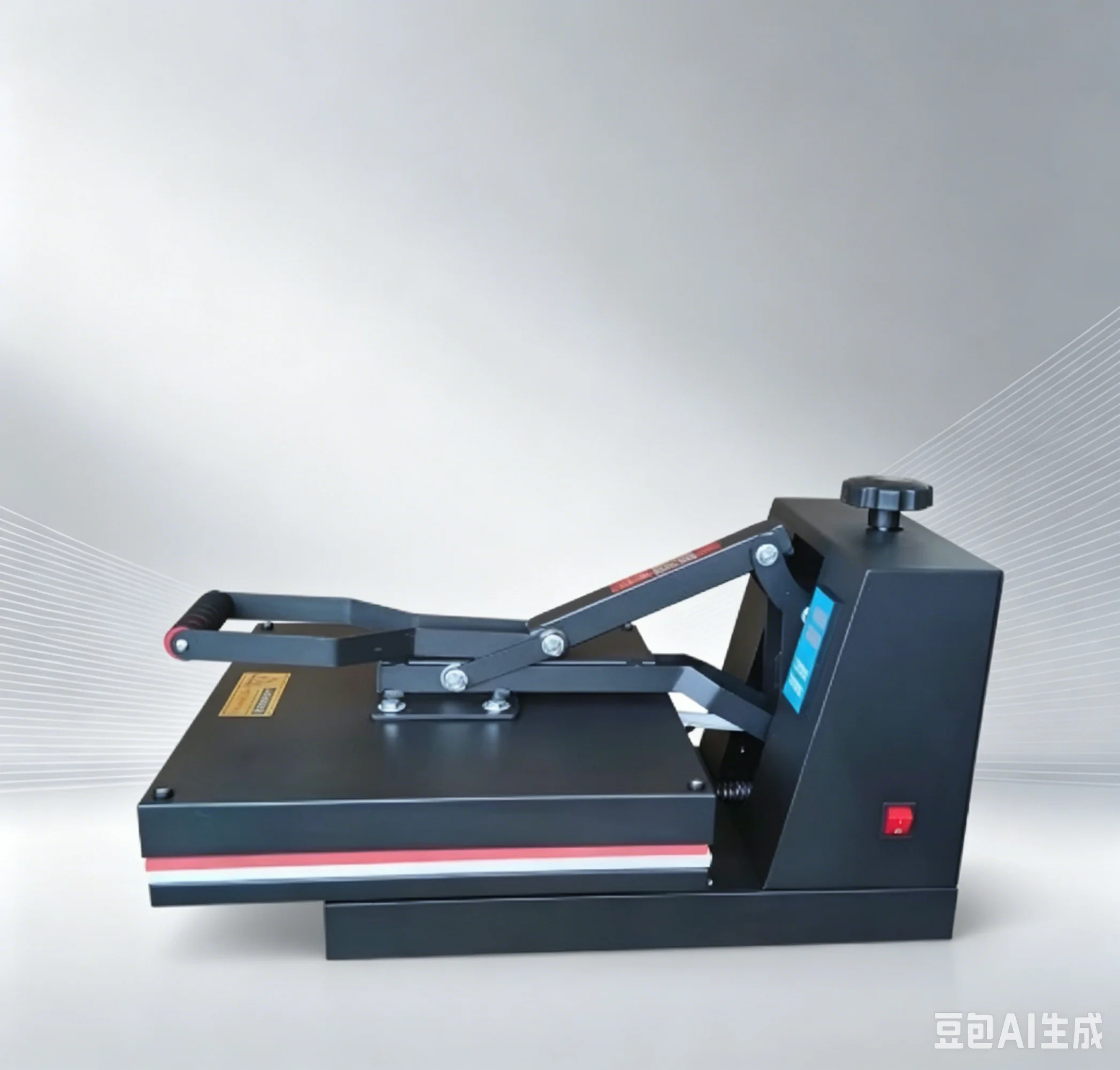 38x38cm High Pressure Heat Press Machine, T-Shirt Heat Transfer Sublimation Equipment for Clothes, Phone Cases, Rhinestones & Pe