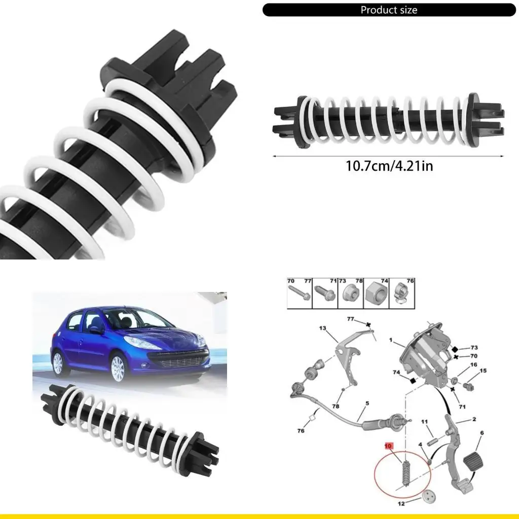 SZCH Clutch Pedal Spring Providing Wear Resistance For 307 206 207 408 308