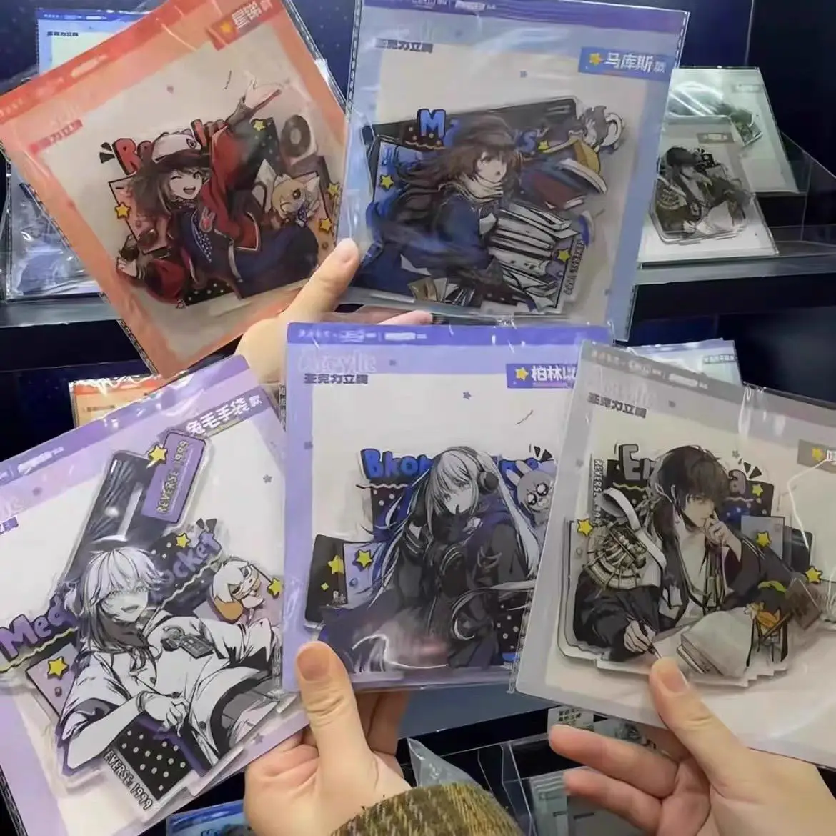 

Реверс аниме: 1999 Regulus Bkornblume Medicine Pocket, акриловая фигурка для косплея, подставка, мультяшный стоячий знак, украшение, рождественский подарок