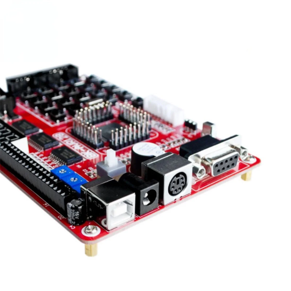 

SuperDeals AVR Microcontroller Development Board ATMEGA128 Development Board Learning Board Experimental Board
