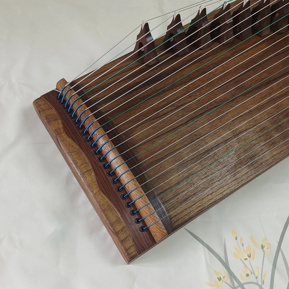 100cm Mini Guzheng 21 String Handmade Paulownia Wood Portable Guzheng Beginner Guqin Traditional Chinese Musical Instrument Gift