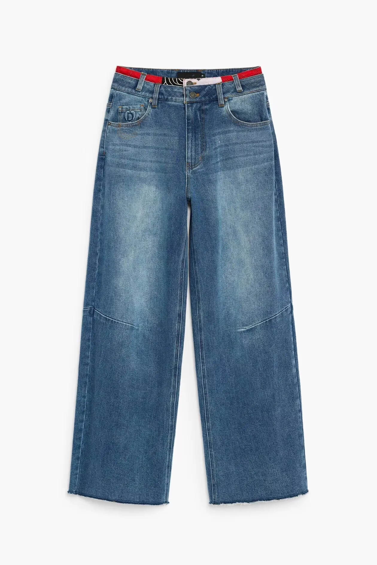 Spanish Exotic Trendy Fashion Stretchable Casual Jeans Versatile New Style Comfortable Fit