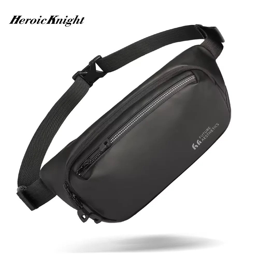 Heroic Knight Crossbody Chest Bag Men Waterproof Travel Messenger Bag Fashion Man Luxury Sport Shoulder Fanny Pack for Mini IPad