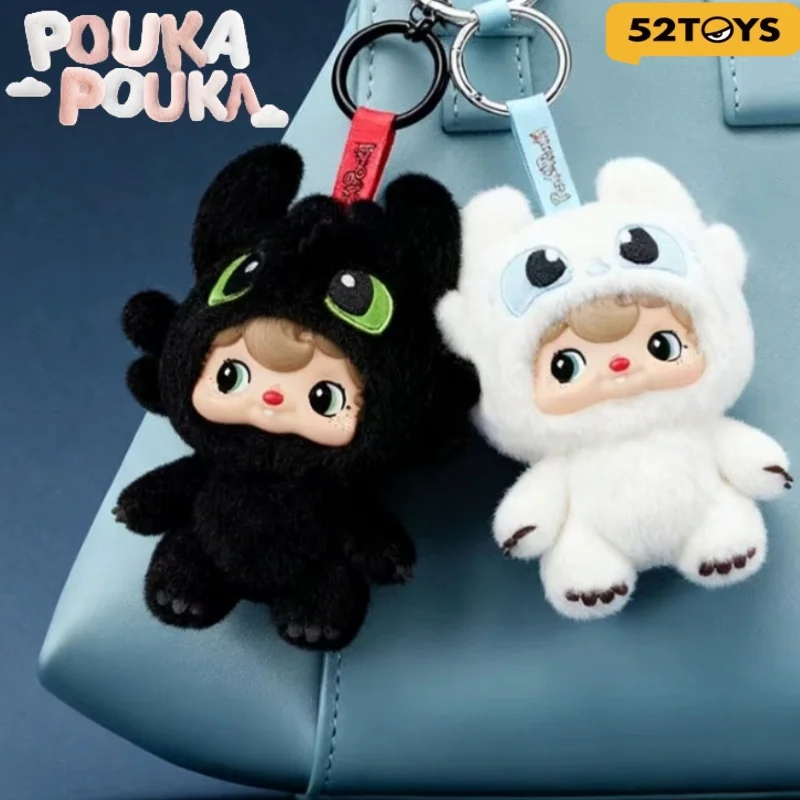 

Official 52toys Pouka Pouka Vinyl Plush Doll 16cm How To Train Your Dragon Cute Pendant Keychain Ornament Peripheral Toys Gift