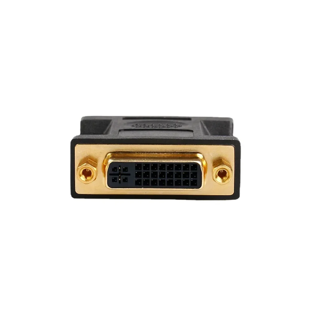 DVI To VGA Adapter VGA Male To DVI 24+5 Pin Female Converter 1080 Gold Plated DVI Convertor ForComputer PC Laptop N178