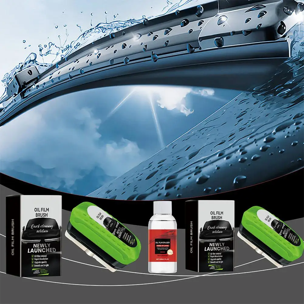 180ml Auto Windshield Anti-rain Anti-fog Oil Film Coating Window Car Agent Rearview Cleaning And Maintenance Mirror Tools B Z3c7