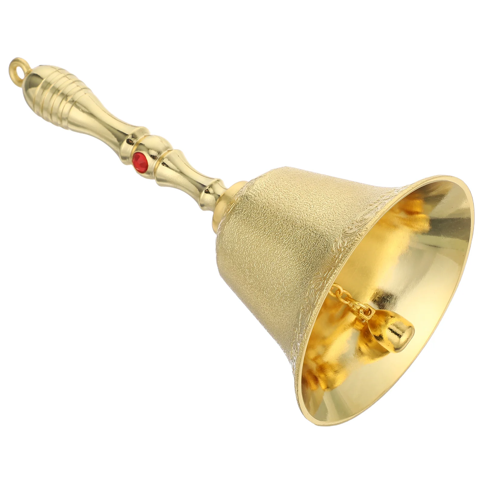 

Vintage Metal Handbell Super Loud Bell for Restaurant Service Dinner Dining Table Bell Traditional Style Super Loud Handbell