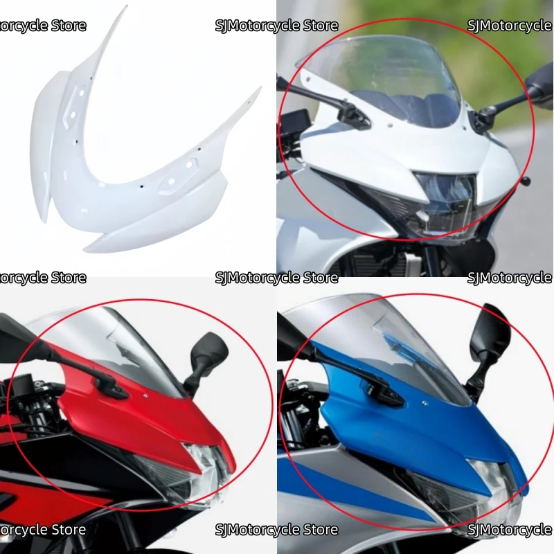 Cubierta de Panel de carenado para capó de faro delantero de motocicleta, capó de cabeza de nariz apto para Suzuki GSXR125 GSX-R125 GSXR150 2017-2024