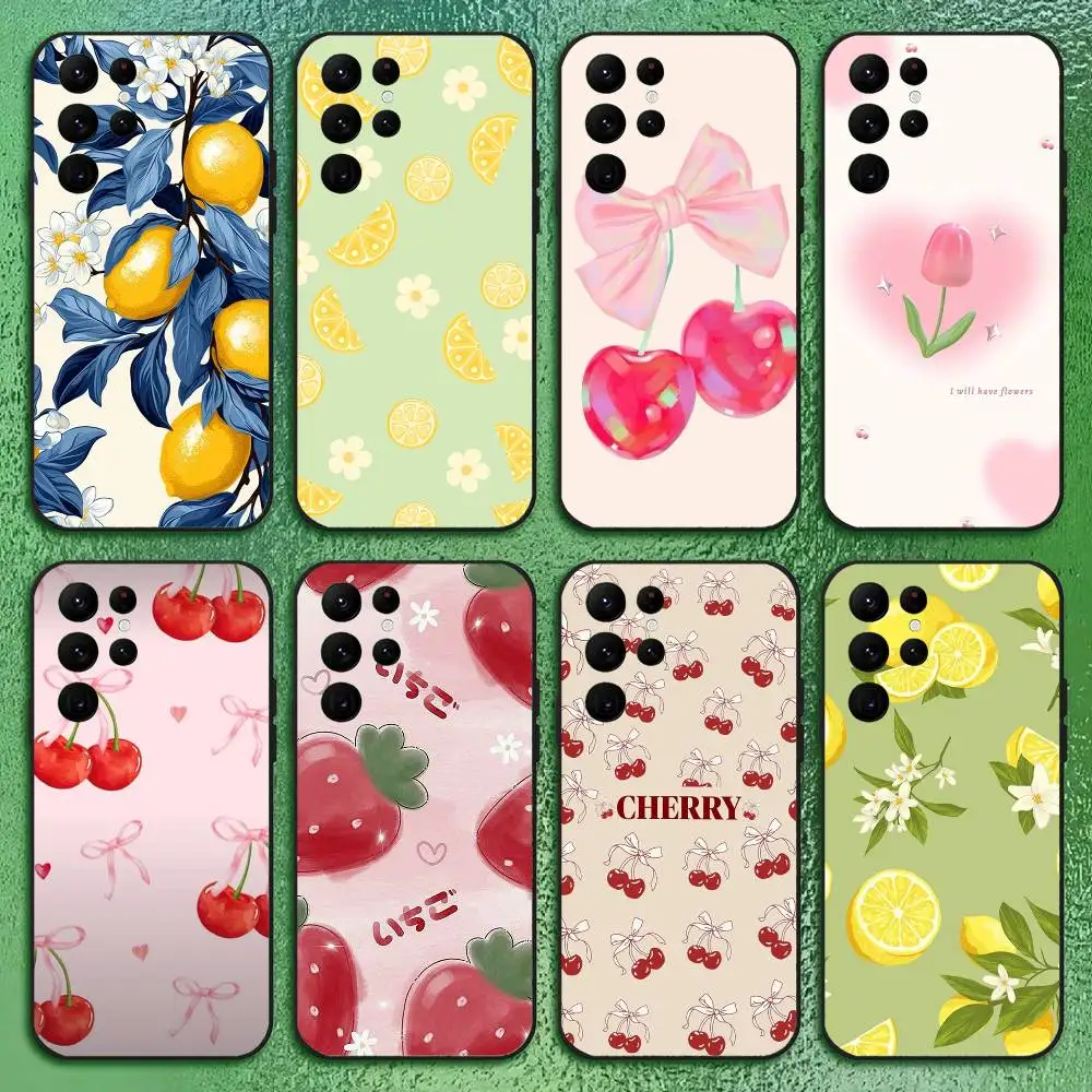 حافظة لهاتف سامسونج S Series s21 s22 s23 s24 s25 FE Plus كلاسيكية متعددة الاستخدامات باللون الأسود الناعم #1