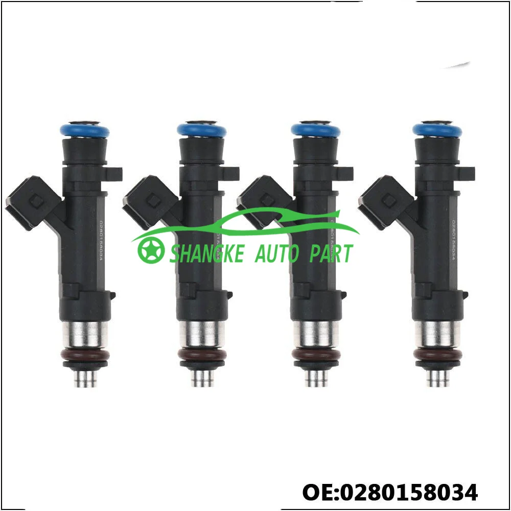 

Car Fuel Injectors OEM 0280158034 8200227124 6001548024 For DDacia- 2004 Lodgy- Dokker RRenault Logan 1.4-1.6L 2007/10-2016/12