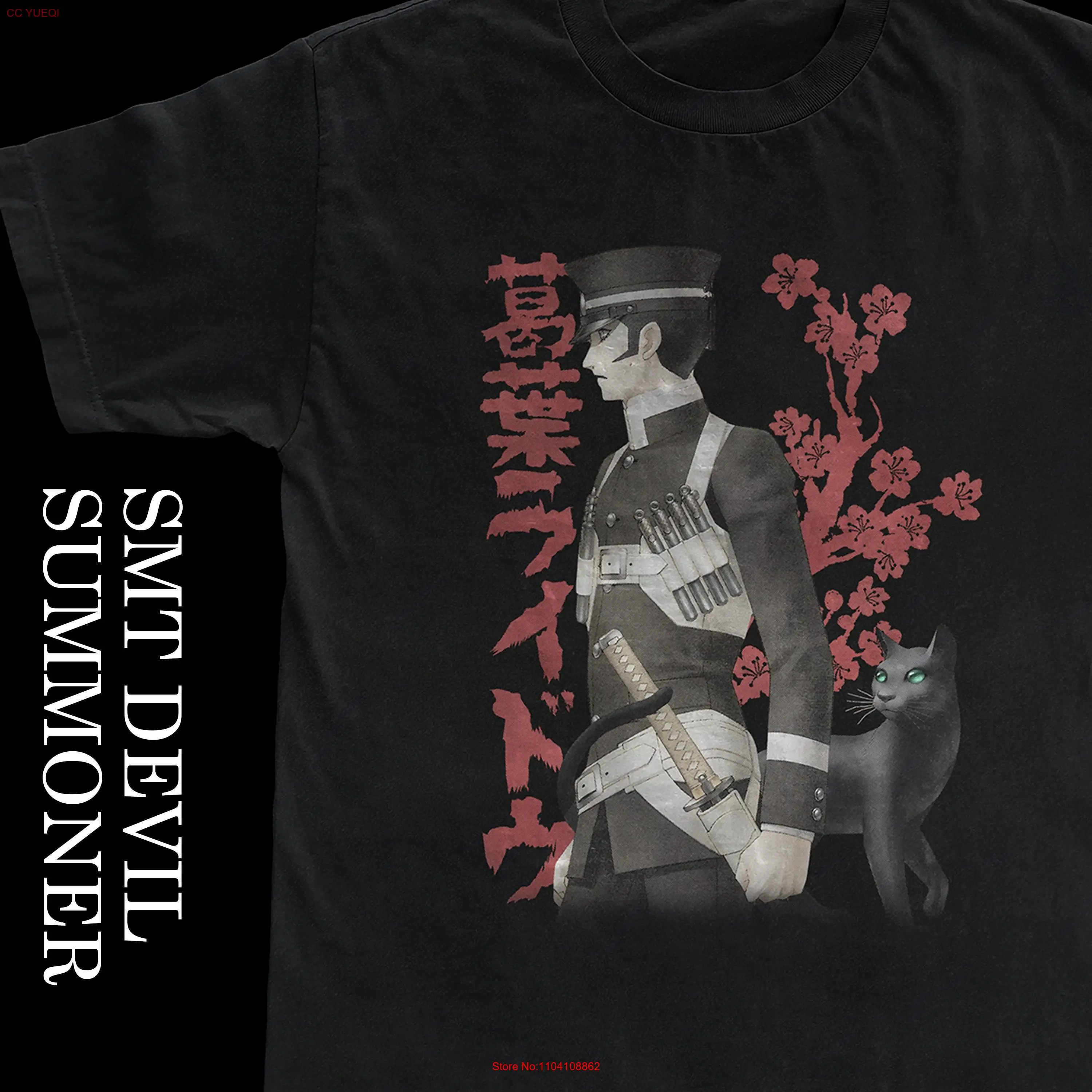 SMT DEVIL SUMMONER Raidou Vintage Style T Shirt long or short sleeves