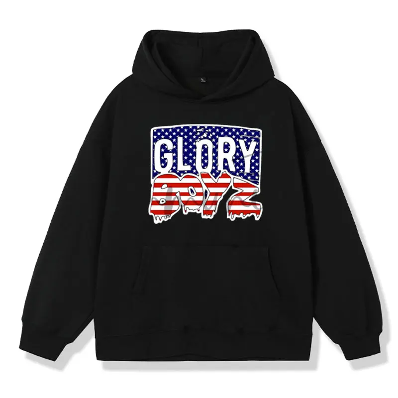 Rapper Chief Keef Glory Boyz hoodie modis pria baju hangat Hip Hop pria wanita musim gugur musim dingin kualitas tinggi pullover berukuran besar