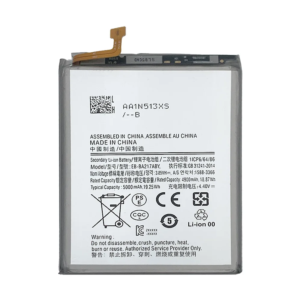 Replacement Battery EB-BA217ABY A12 For Samsung Galaxy A21s SM-A217F/DS SM-A217M/DS SM-A217F/DSN A12 SM-A125FN A125