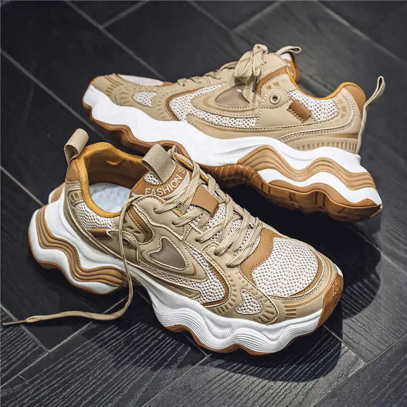 With Lacing In The Forest Men's Kawaii Sneakers Shoes For Walking Skateboard For Teenager Sports Dropshiping Sabot Runner