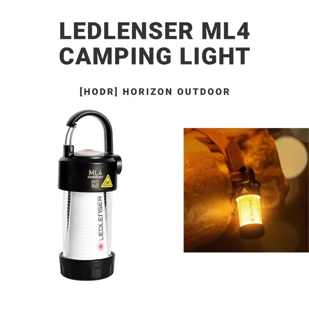 

[HODR] Ledlenser ML4 Camping Lights Led Lenser Lantern Battery Included Rechargeable Outdoor Camping Warm Light Portable