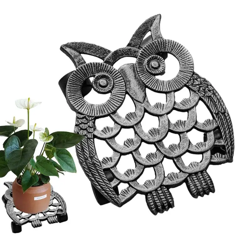 

Plant Stand With Wheels Plant Roller With Casters Lockable Decorative Plant Pallet Pot For Indoor And Outdoor Potted Plant