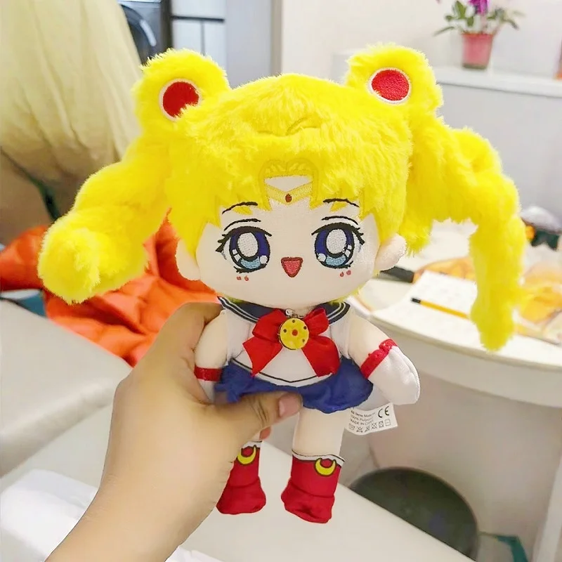 Peluche de 25 cm de la Serie Anime Sailor Moon, Personaje de Dibujos Animados, Creatividad Exquisita, Muñecos de Peluche, Juguetes de Regalo