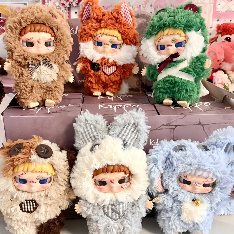 

New Hot Happy Bad Kid Kippo Rebel Vinyl Face Doll Toy Pendant Blind Box Trendy Gift Collectible Ornaments From Paradise Series