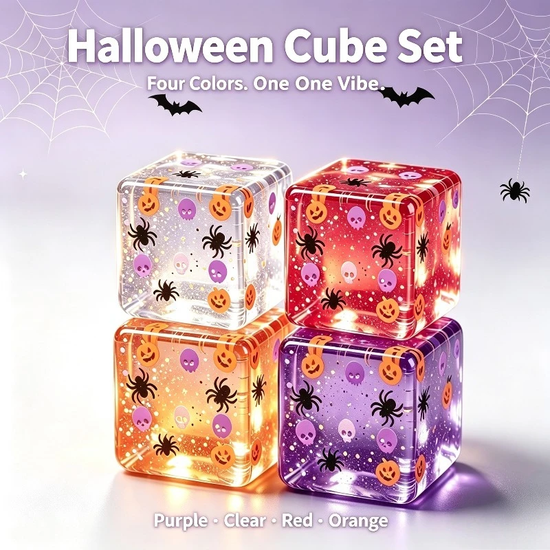 Fidget Cube Original - 할로윈 말토즈 아이스 큐브 스퀴시 장난감