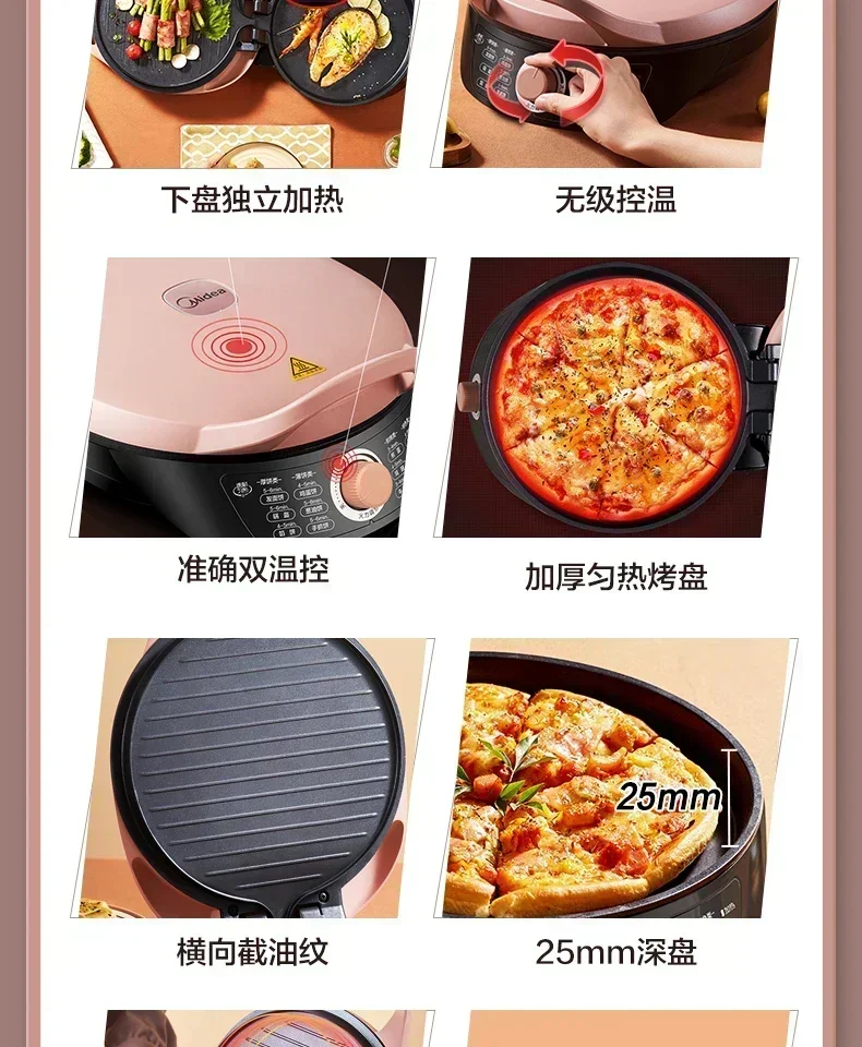 New Household Electric Cake Pan - Double-Sided Heating Pancake Pan, Deepening Increase, New Model.