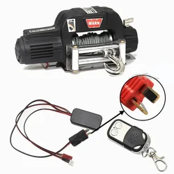 Remote control automatic simulation winch suitable for 1:10 RC covered car TRX-4 scx10 90046 D90 modification accessories