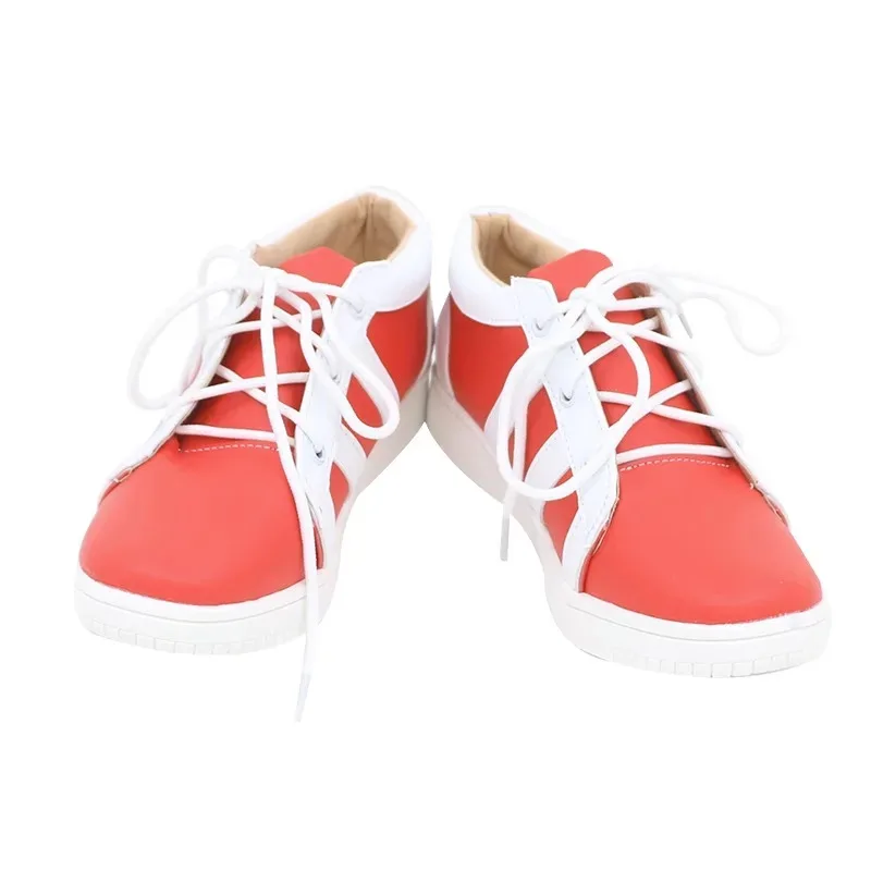 Zapatos de Cosplay de Chucky, juego de rol de película para niños, zapatillas rojas, soporte personalizado basado en imágenes