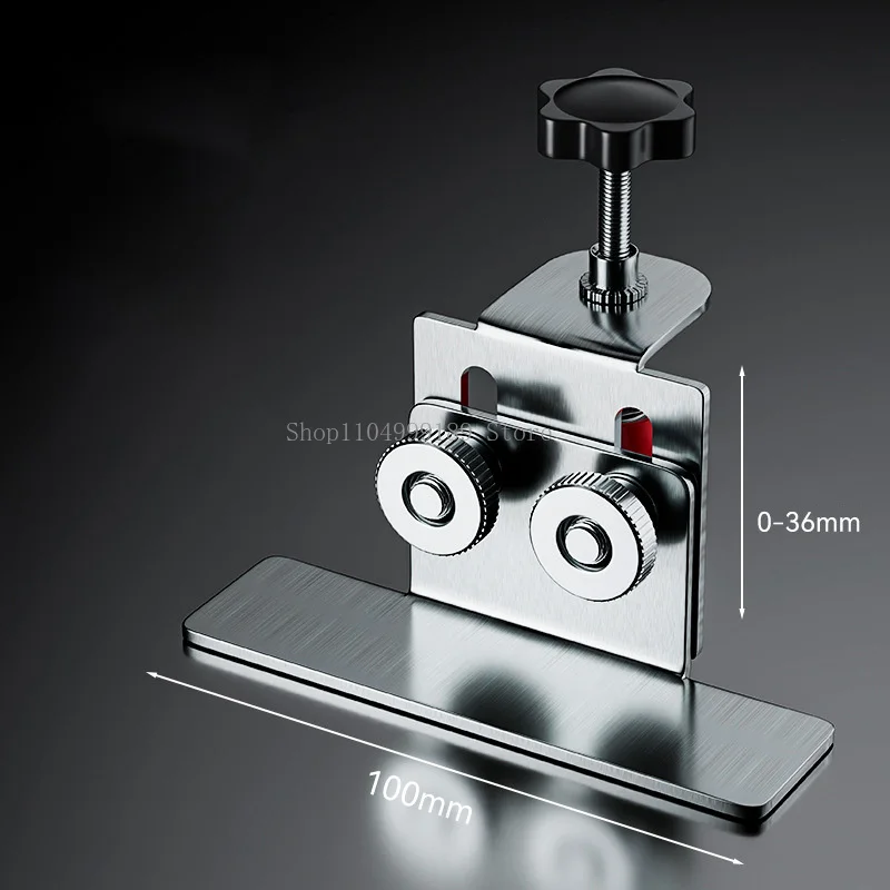 Practical Cabinet Door Mounting Jig Cabinets Frame Clamp Household Hidden Door Stainless Steel Mounting Support Woodworking Tool