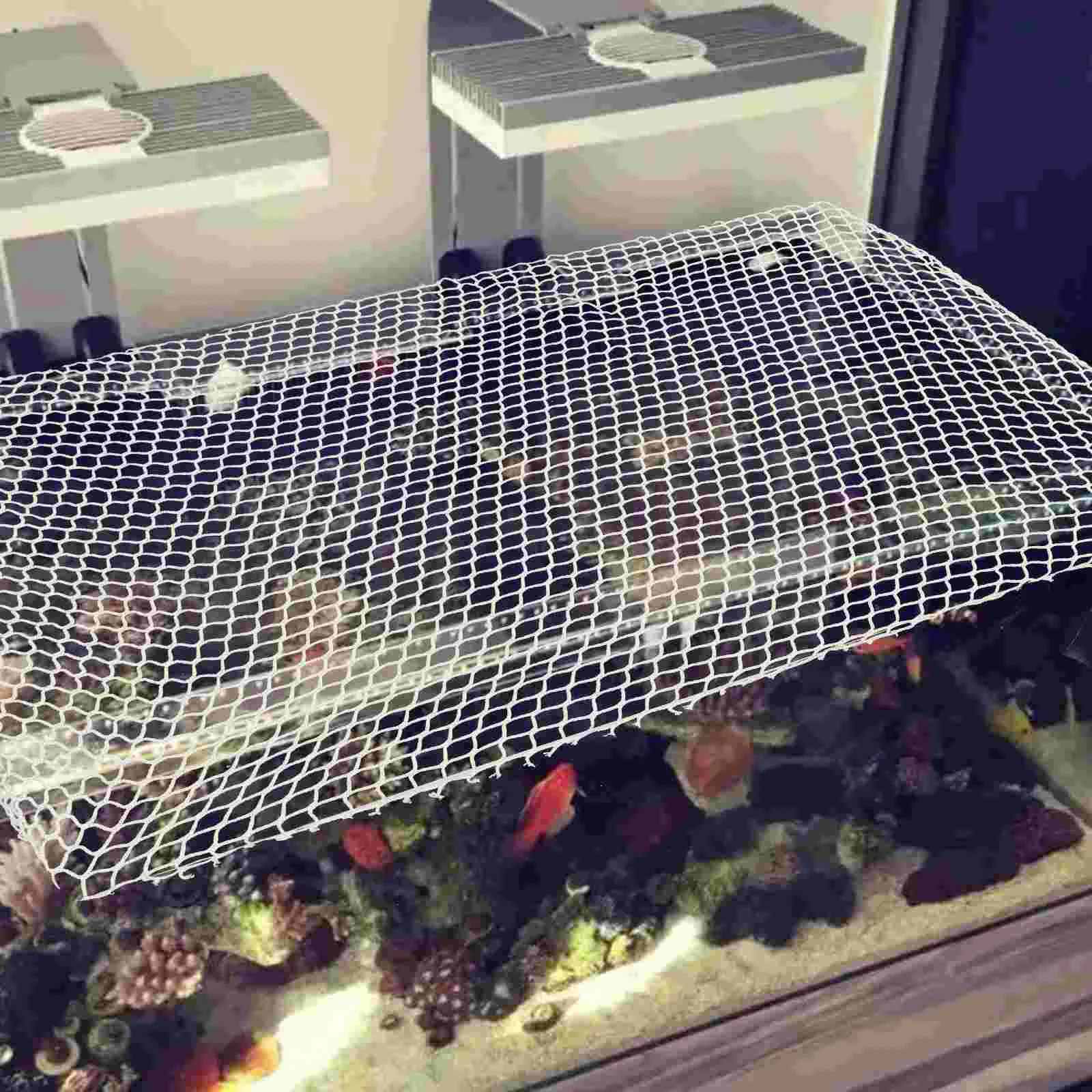 Turtle Escape Net Fish Tank Terrarium Aquarium Mesh Cover Netting Screen Container Grille