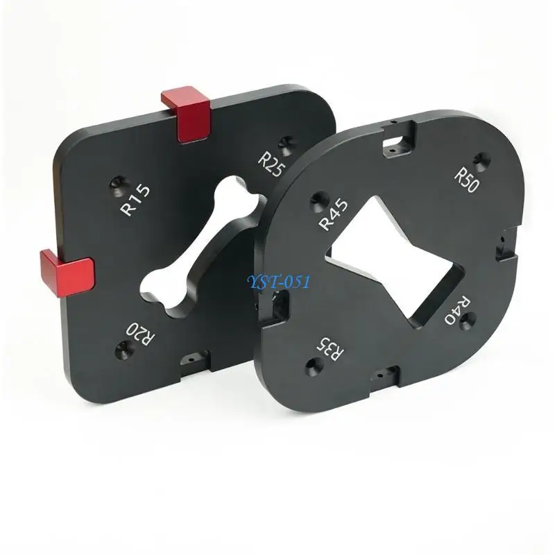 

E15A Round Corner Jigs Templates 15 to R50 Routers for Woodworking Tool Strong Corner High Accuracy Round Corner