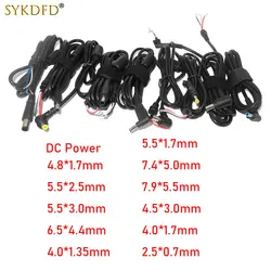 DC 5.5*2.5 2.1 4.8*1.7 7.4*5.0 5.0*1.7MM Laptop Power Connector Jack DC Plug Adapter Charger Cable for Asus Lenovo Samsung HP